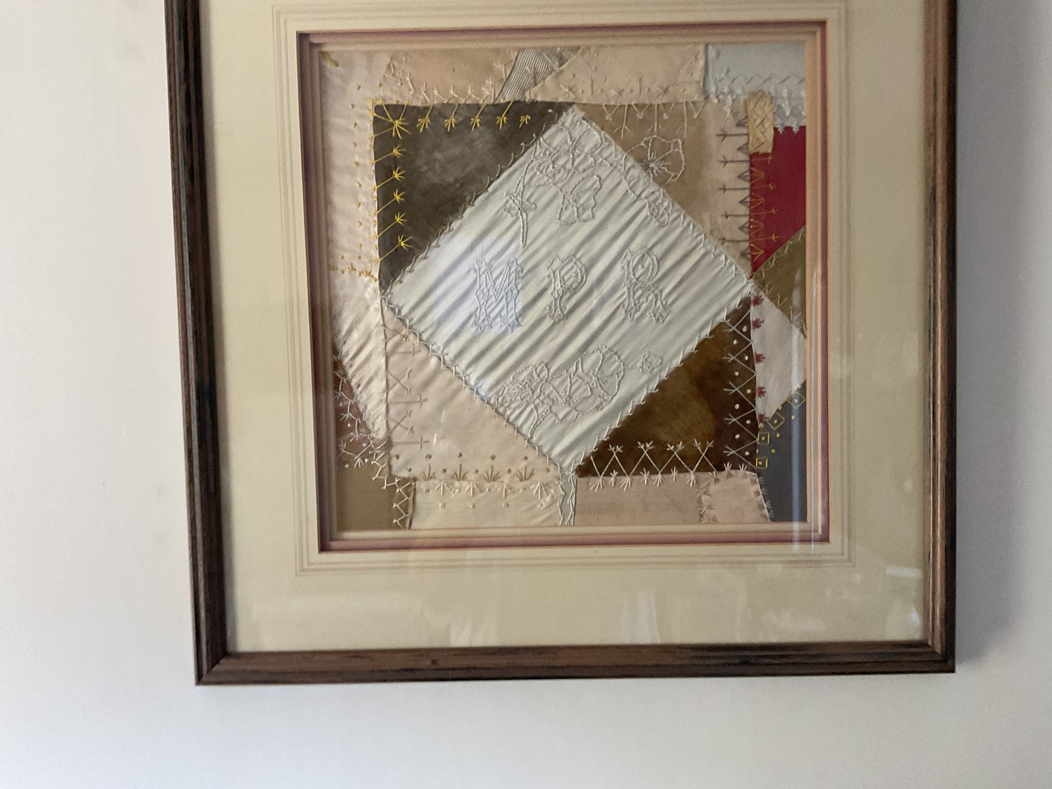 Image for Crazy Quilt Square - Framed