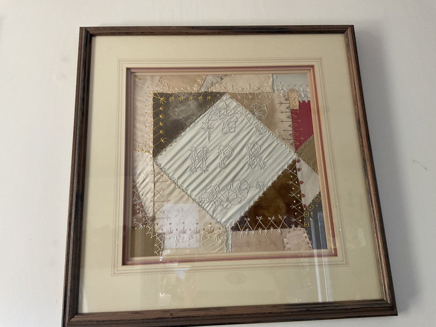 Image for Crazy Quilt Square - Framed