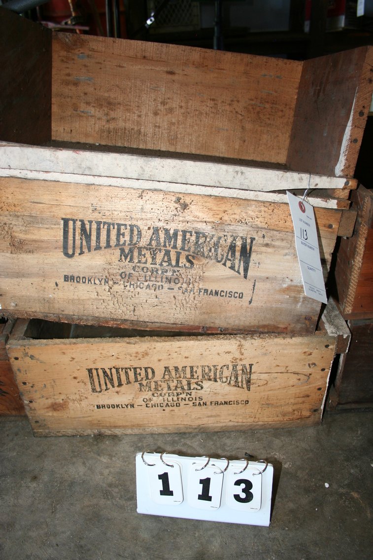 Image for Advertisement Wood Crates