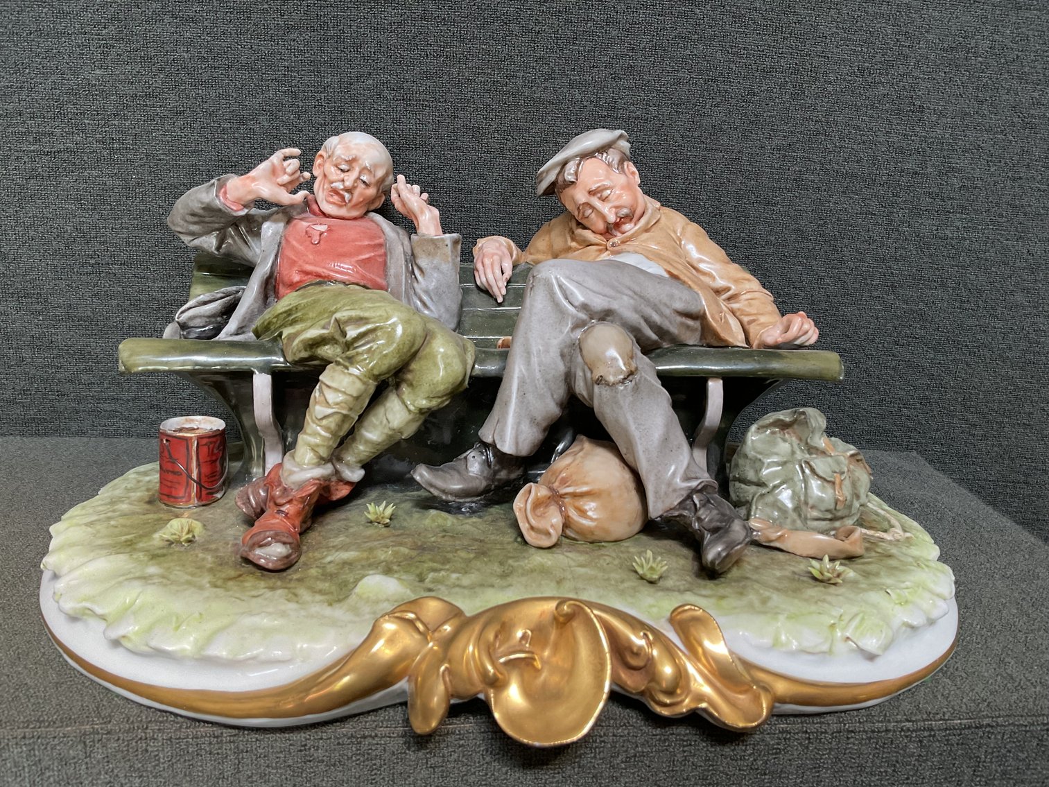 Image for Capodimonte  “Tramps or Gentlemen?” Figurine