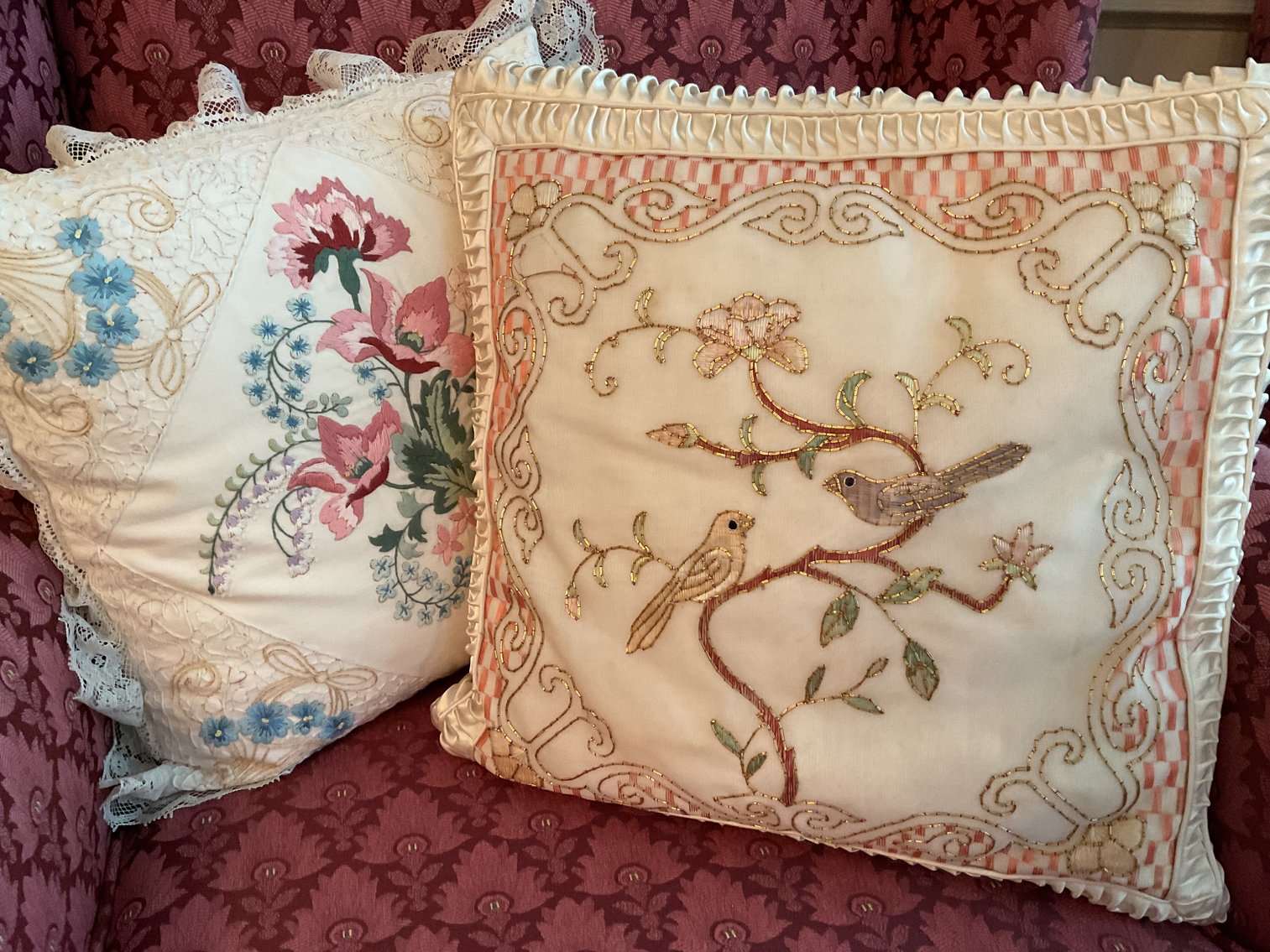 Image for Pair of Wing Backed Chairs