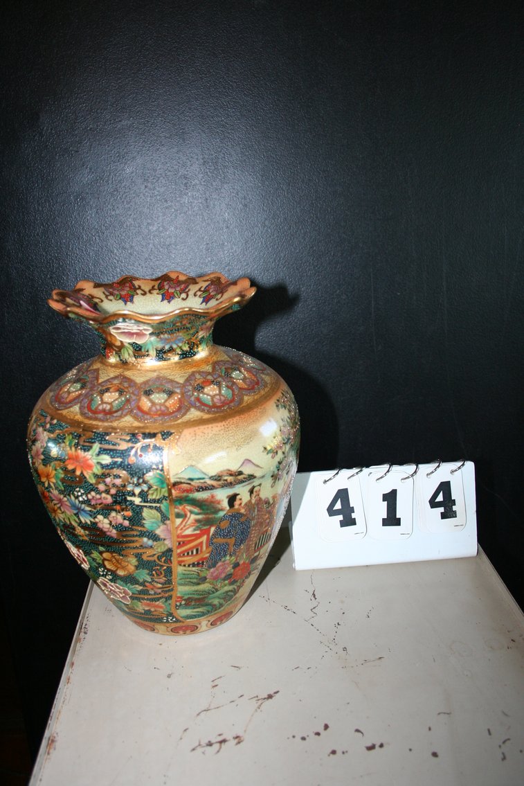 Image for Vintage Satsuma Vase 11