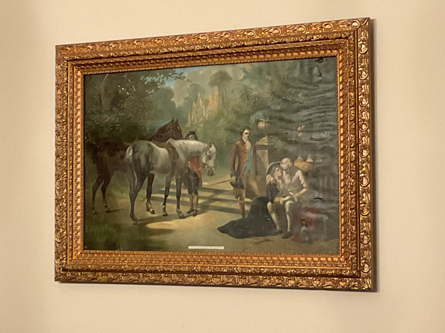 Image for Print in Antique Frame