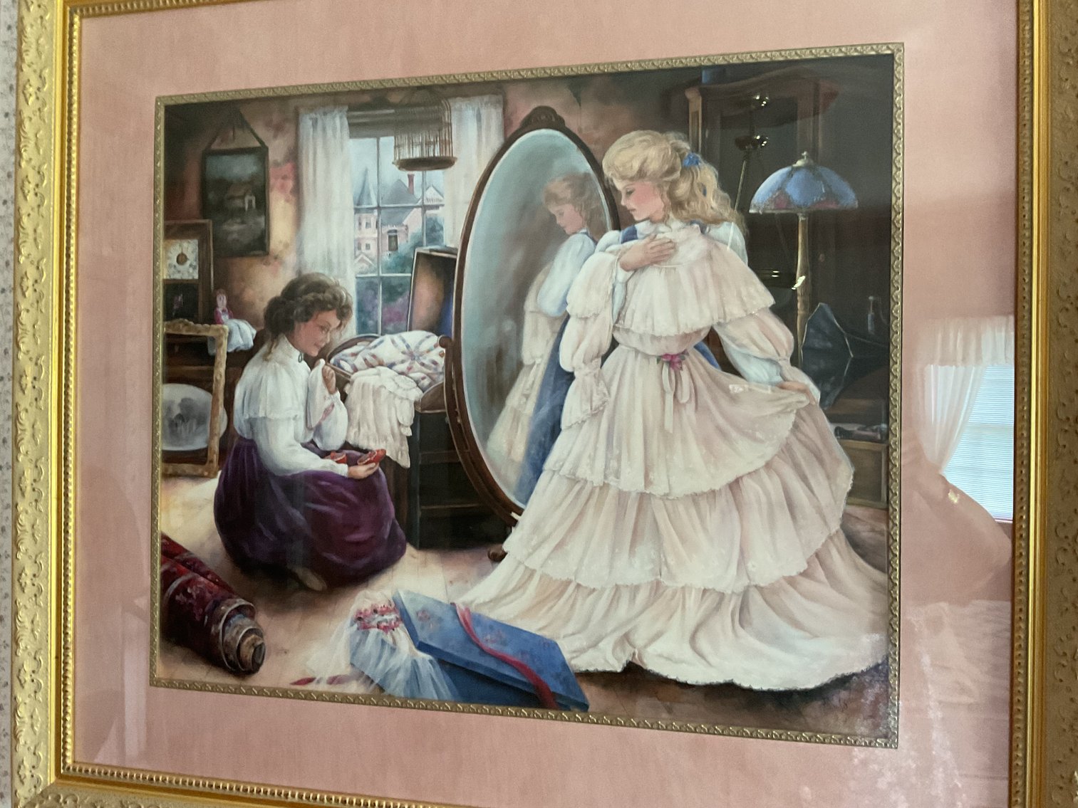 Image for Print in Gold Color Frame