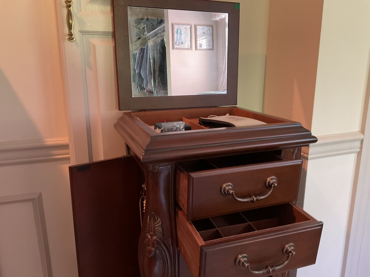 Image for Standing Jewelry Chest