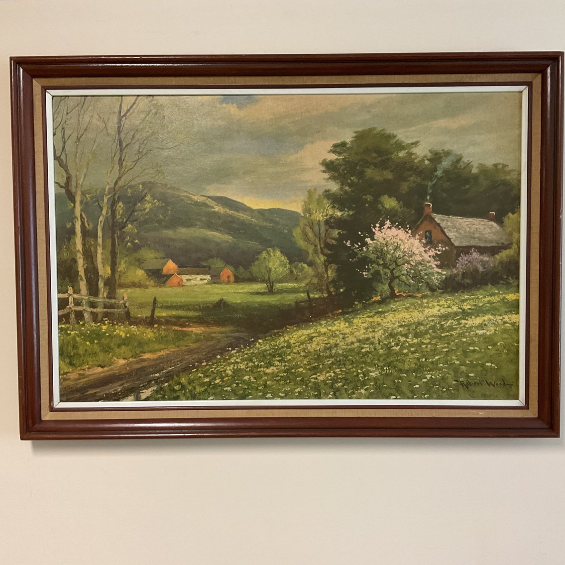 Image for Robert Woods Print on Board