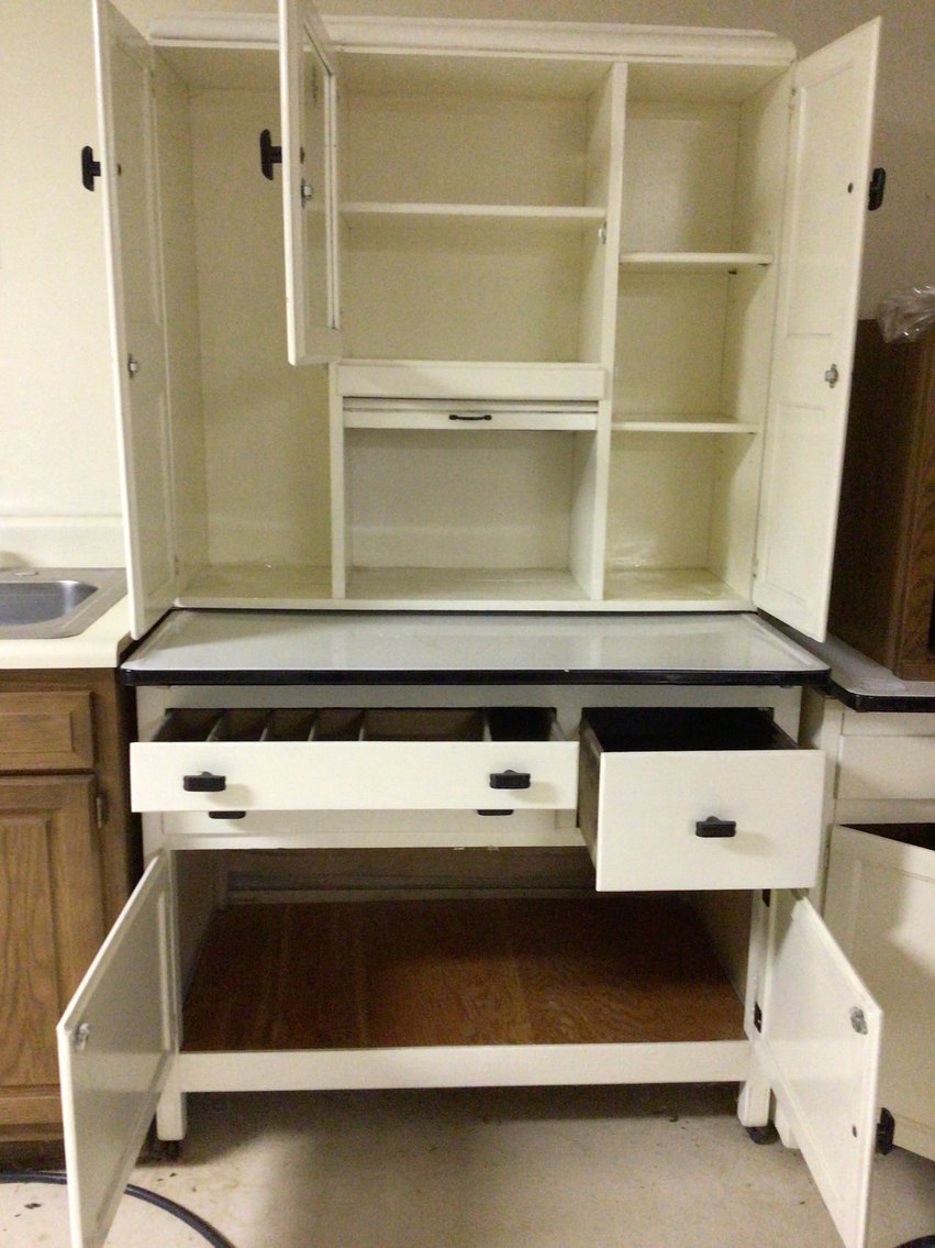 Image for Hoosier Style Cabinet and Base