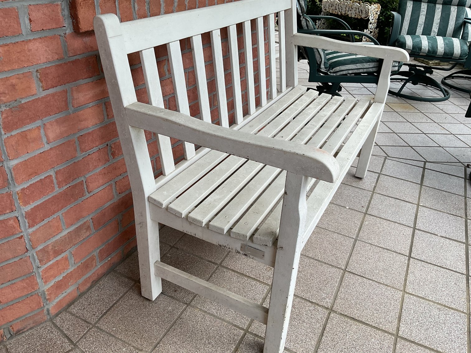 Image for Wooden Porch Bench