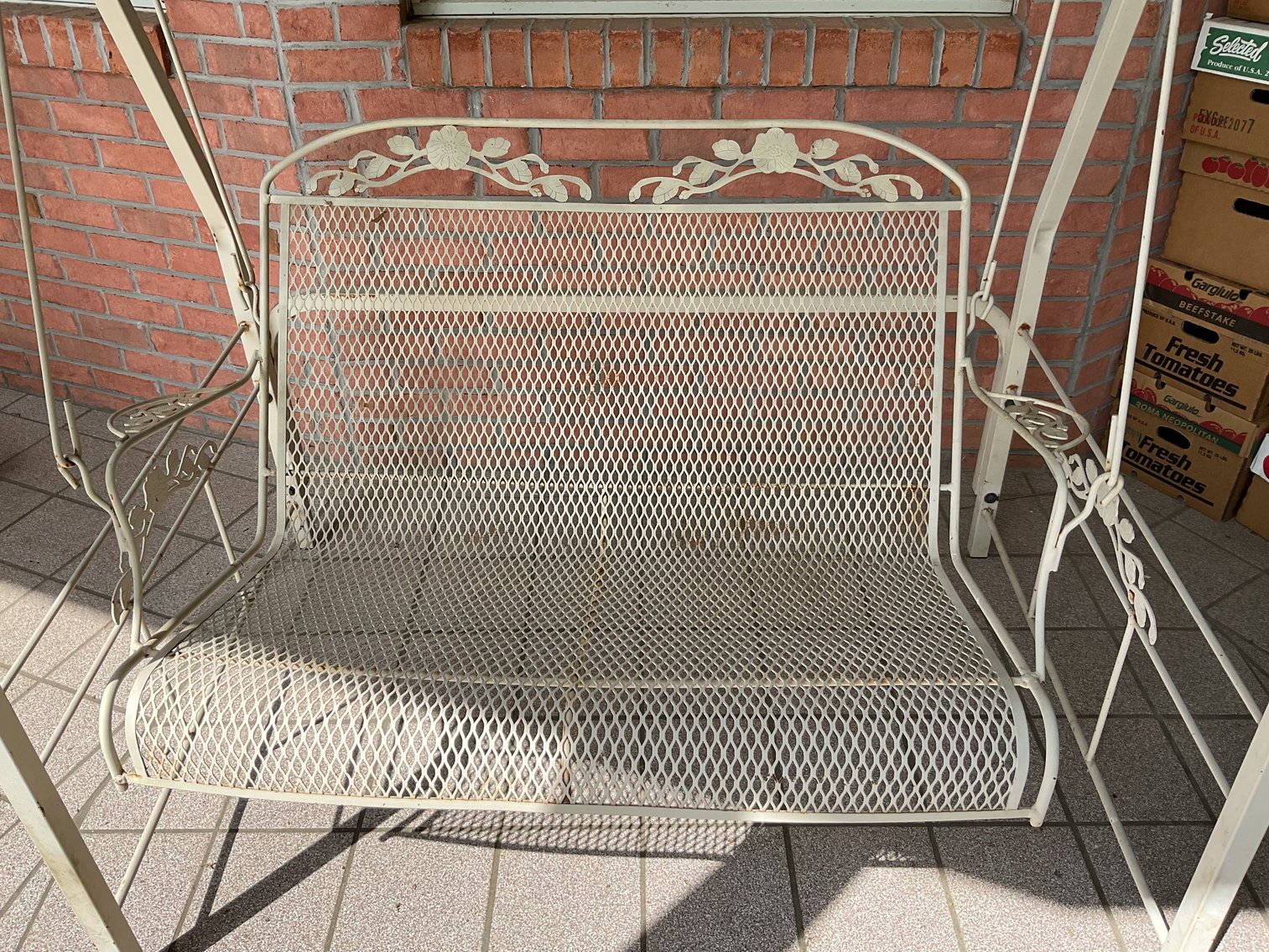 Image for Metal Swing on Stand