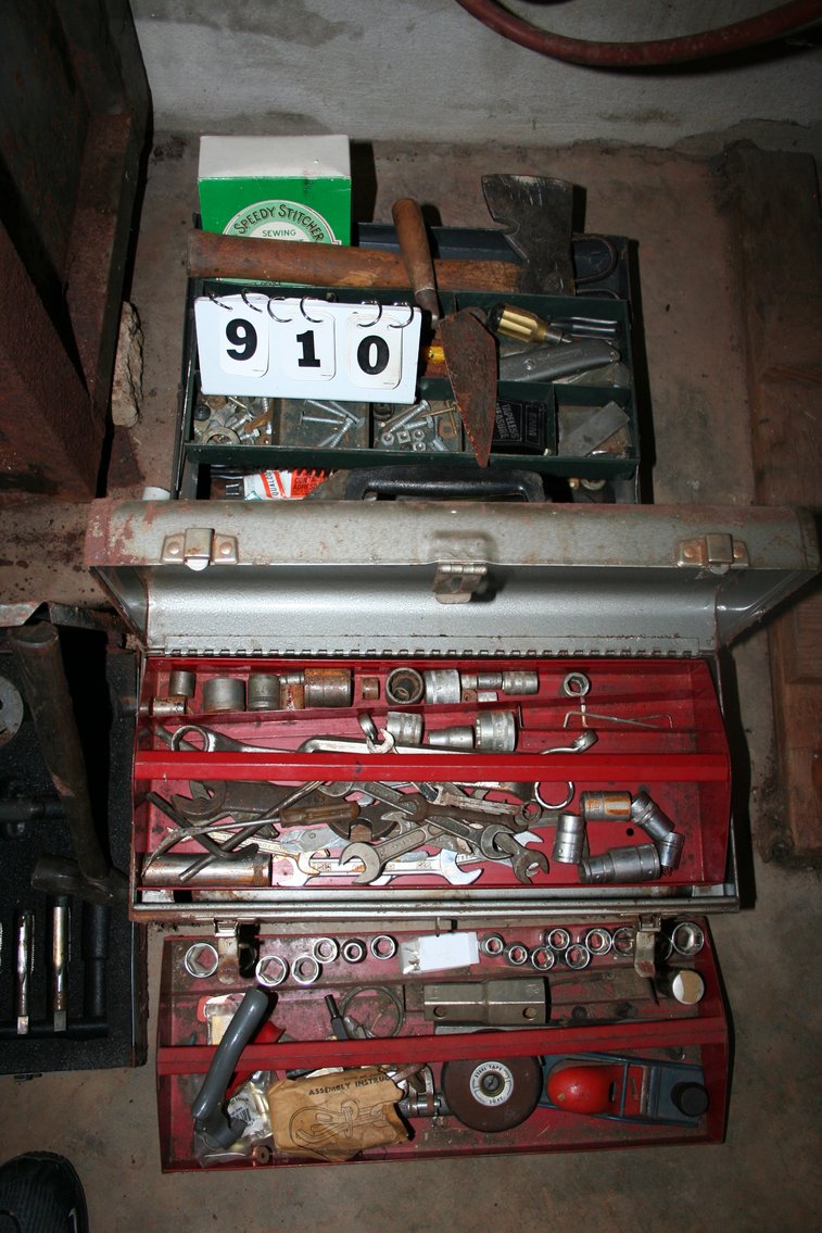 Image for Misc Tools, Vintage Craftsman Tool Box