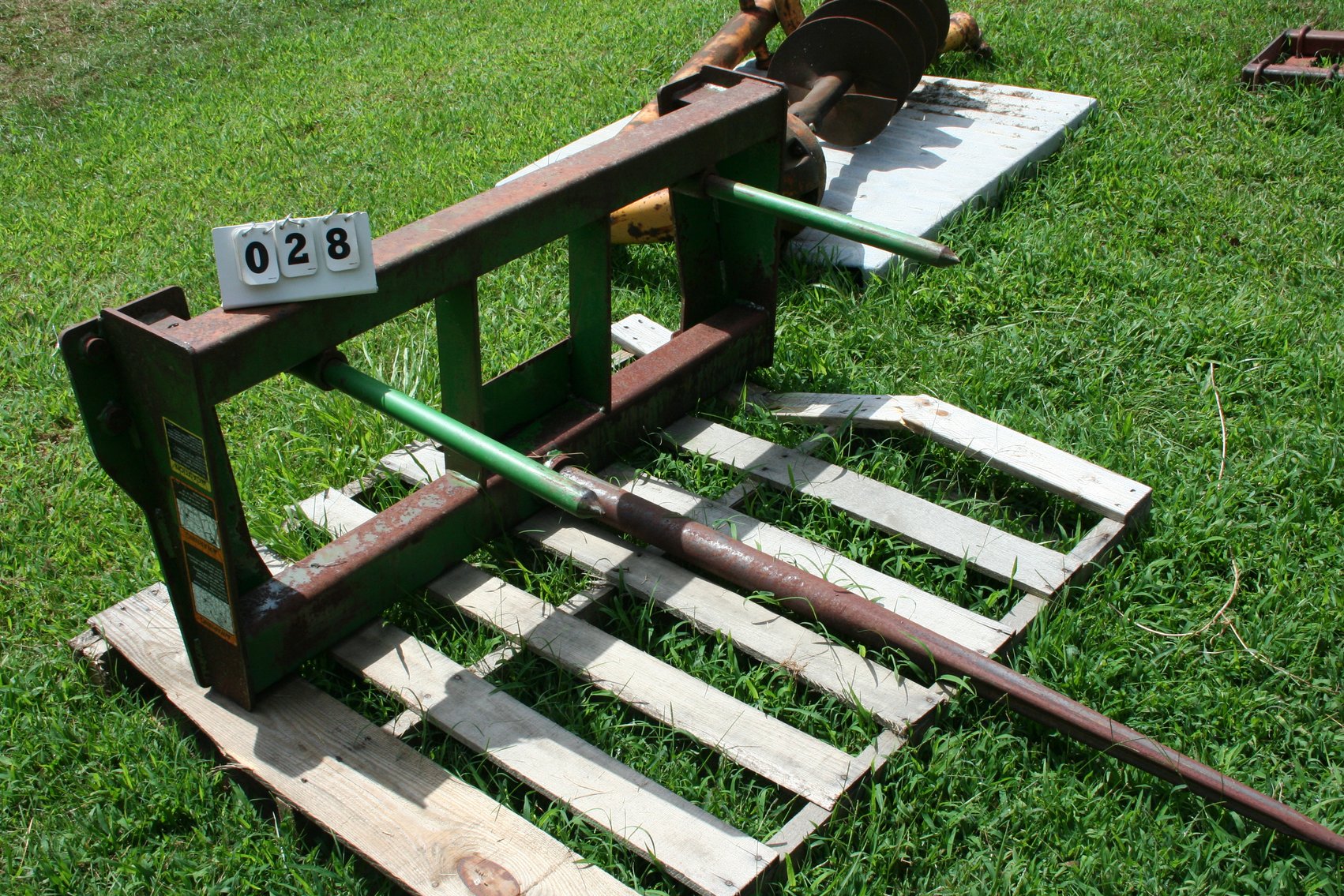 Image for John Deere Hay Spike   #MJAL1301E800831 Quick Connect