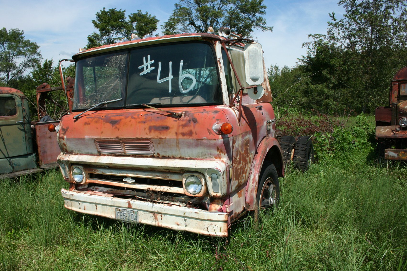 Image for 1971 Chevrolet Viking 60   Cab Over   VIN #TE631P108555   Mileage 266,008   TITLE
