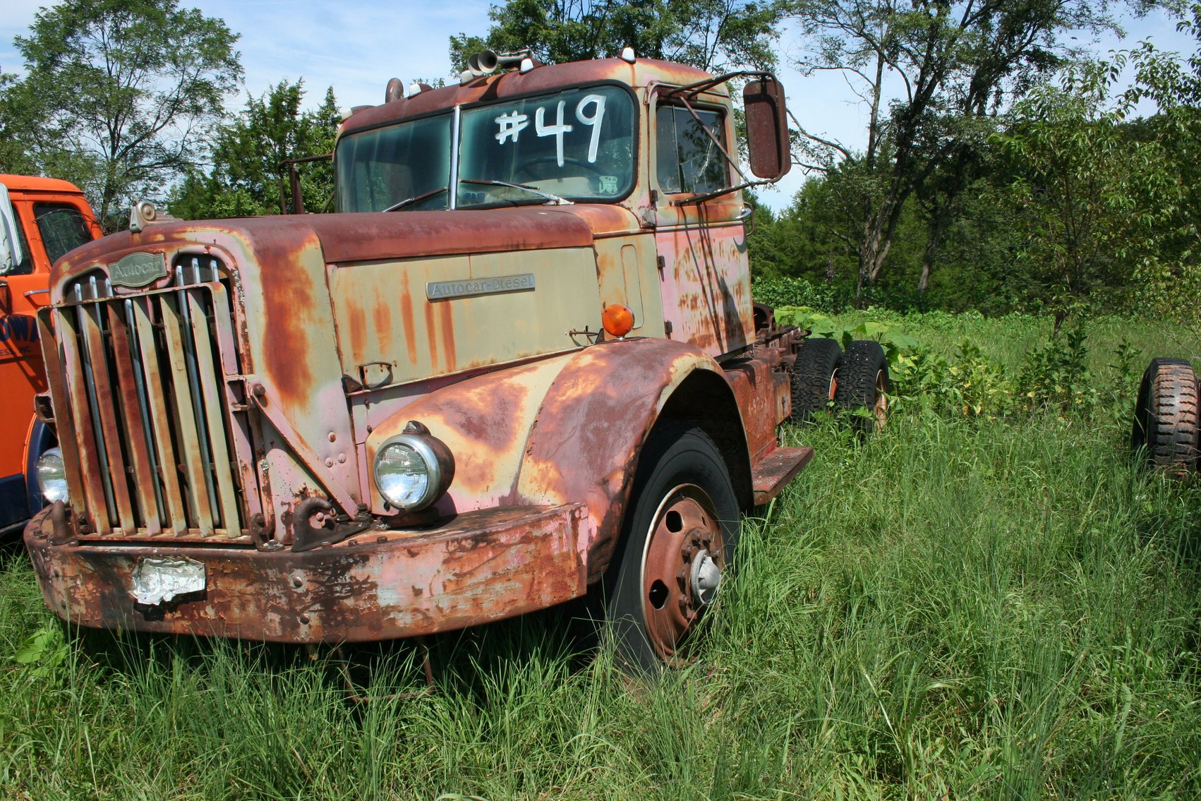 Image for 1956 Autocar Road Tractor   VIN #DC103T43387   Cummins Diesel Engine   TITLE