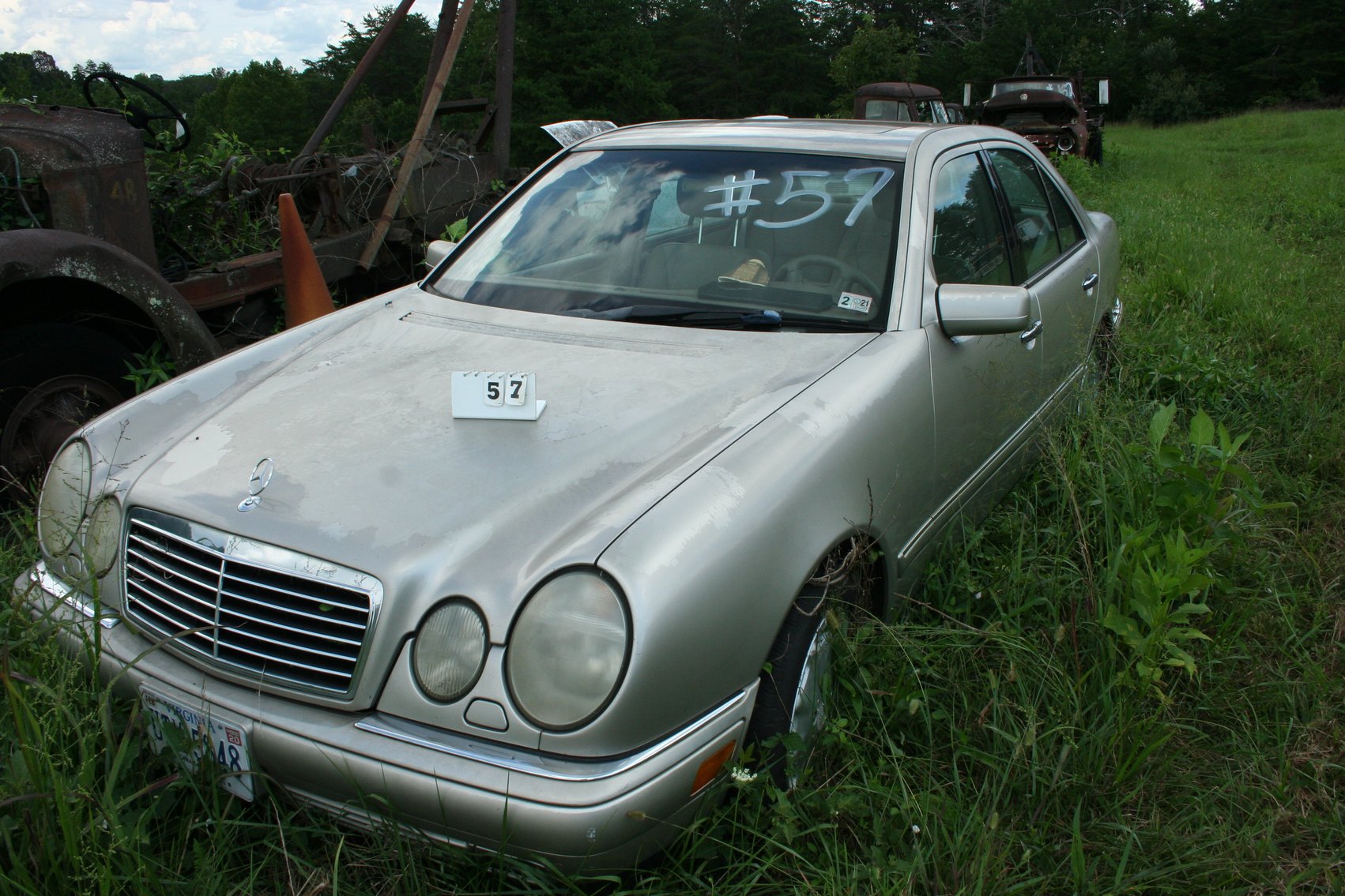 Image for 1998 Mercedes E-300   VIN #WDBJF25F4WA686668   Turbo Diesel   TITLE