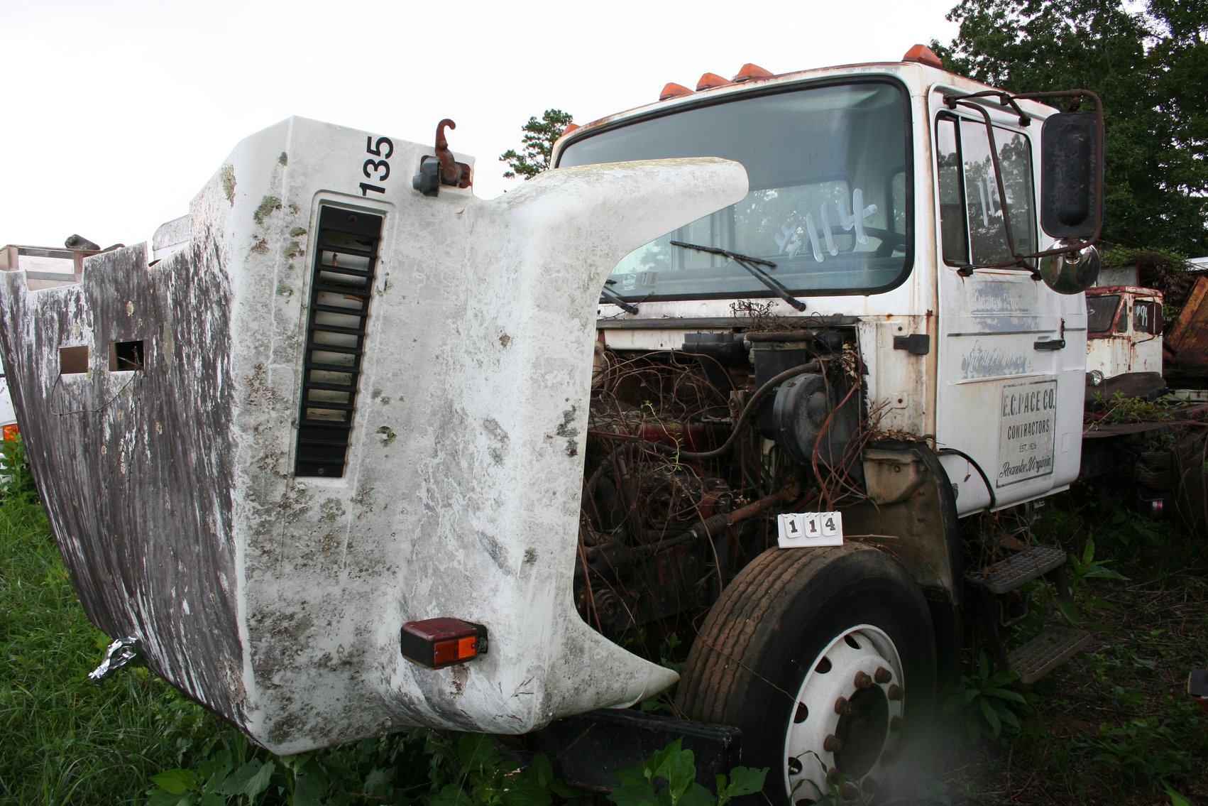 Image for 1986 Mack   VIN #VG6EA01B9GB000174   Cab & Chassis   6 Cyl Detroit Diesel   8 Speed Wabco Transmission