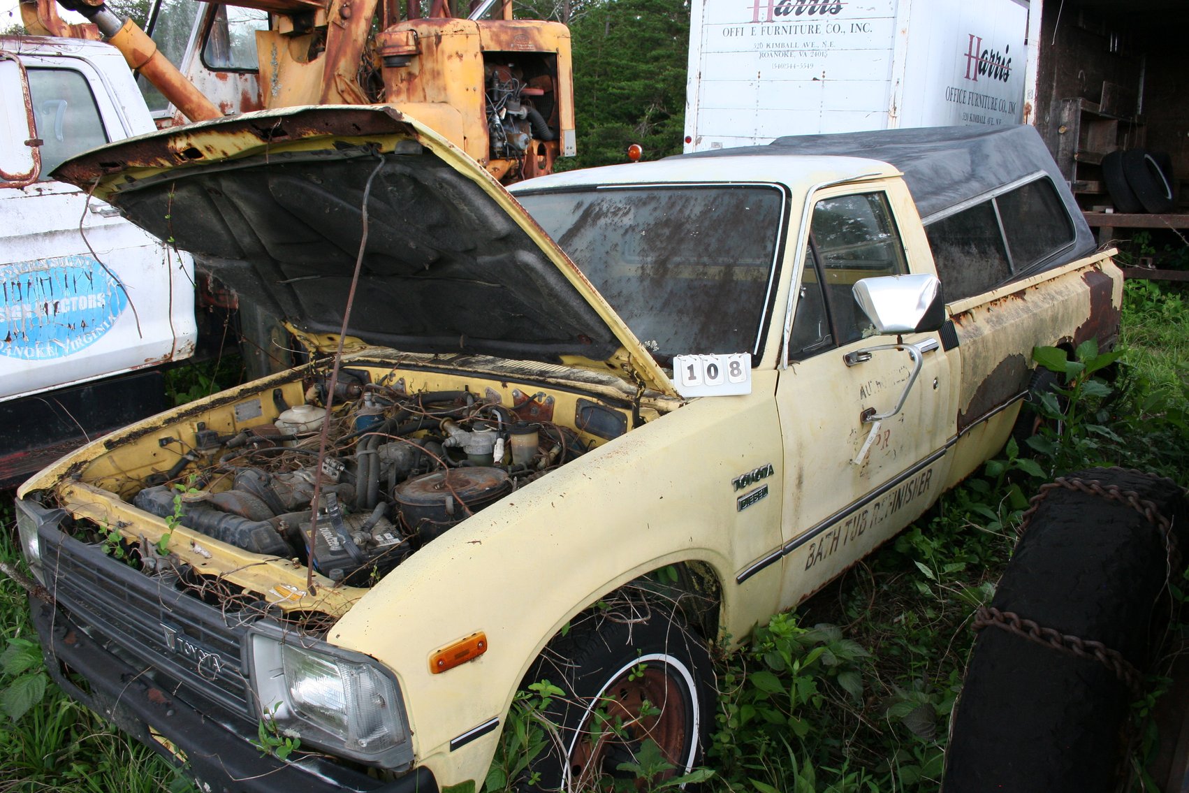 Image for 1982 Toyota   Diesel Engine   4 Cyl   VIN #JT4LN44D2C0080361   TITLE