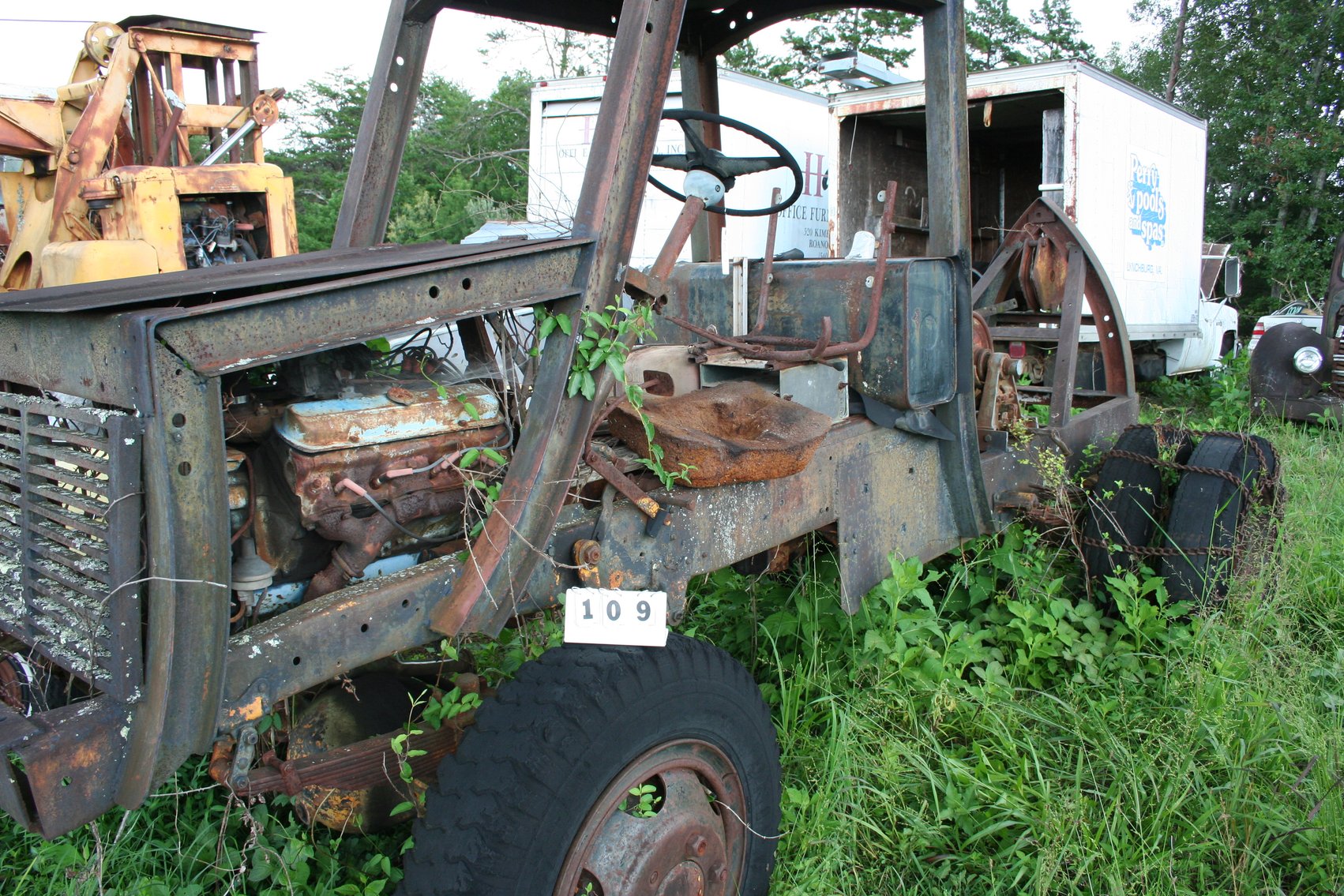 Image for Homemade Wrecker   4 X 4   V-8 Gas   NO VIN #   BILL OF SALE ONLY