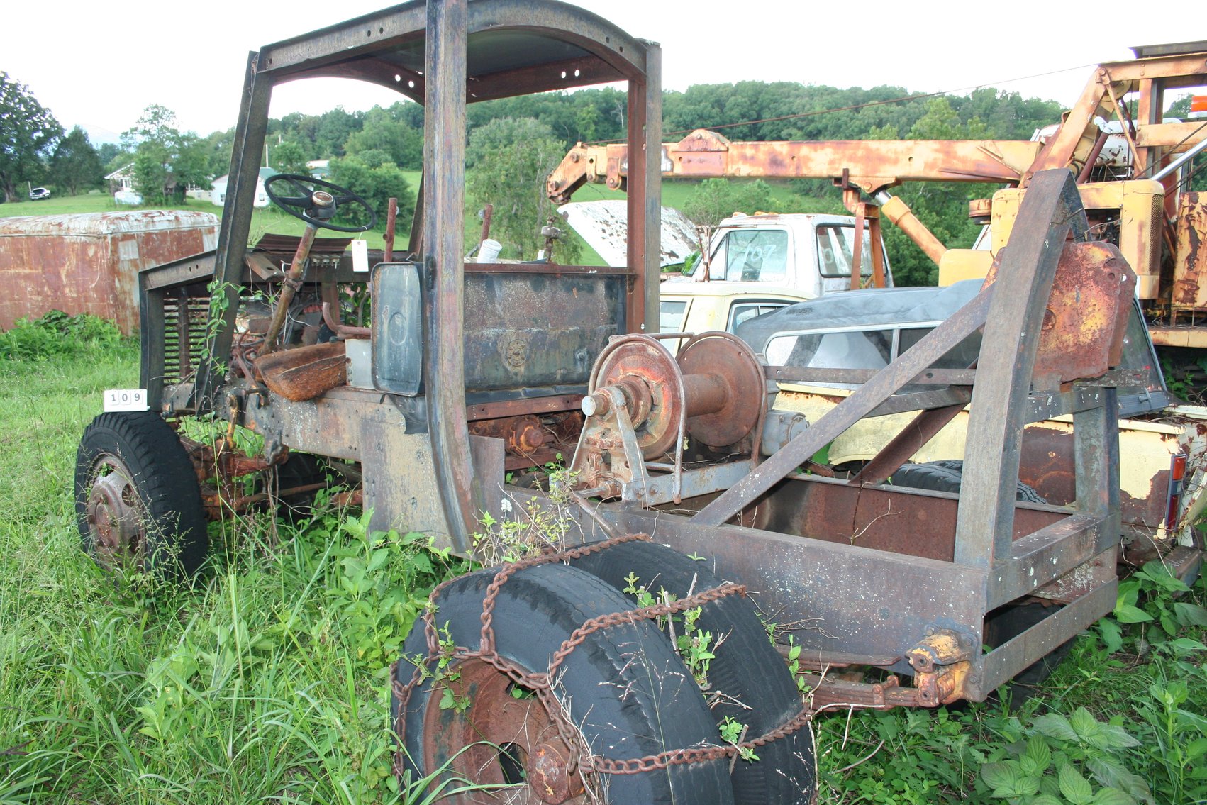 Image for Homemade Wrecker   4 X 4   V-8 Gas   NO VIN #   BILL OF SALE ONLY