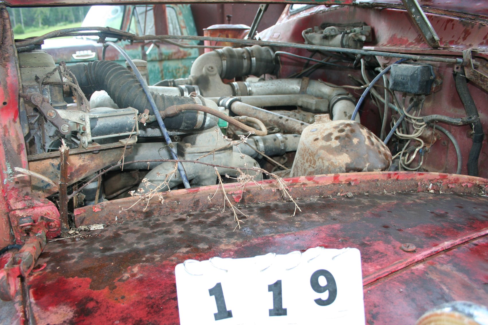 Image for 1965 Mack   VIN #B61T52708   #514   Dump Truck   Mack Diesel 6 Cyl   Contents Scrap Metal In Bed   TITLE