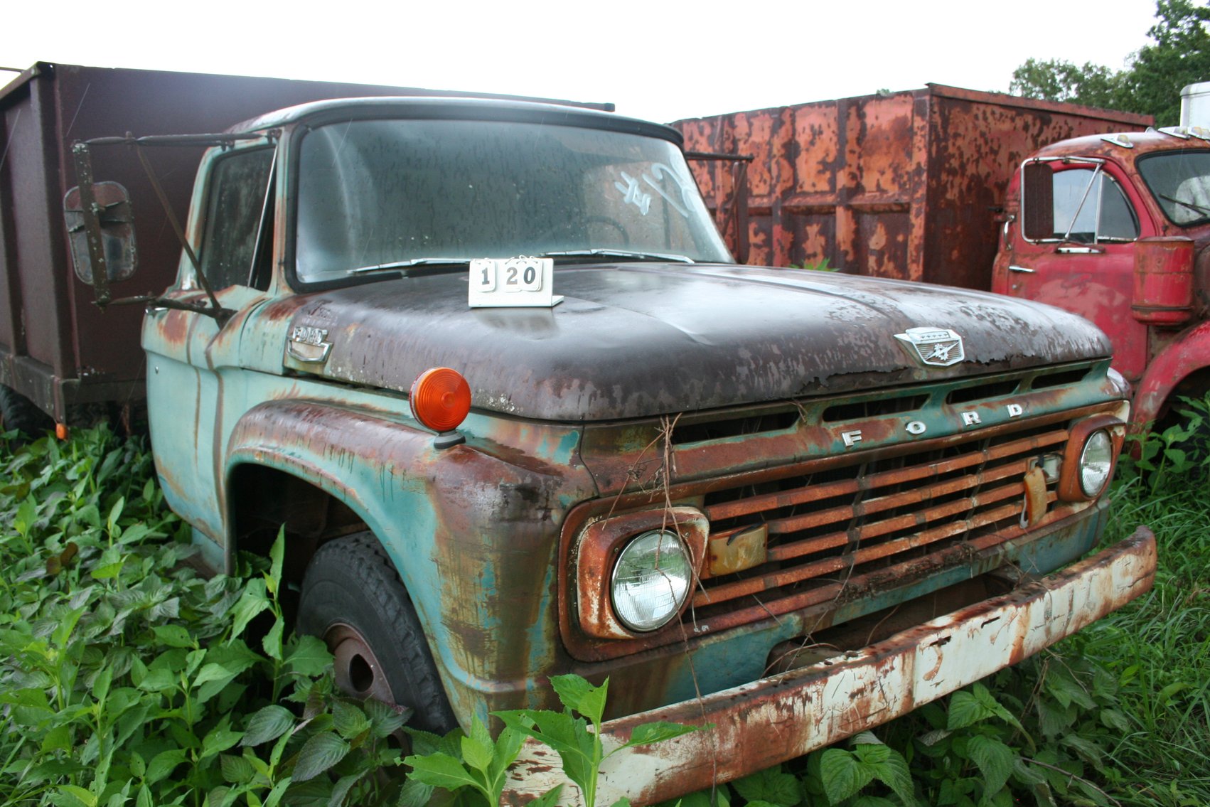 Image for 1963 Ford   VIN #F61DE394175   Dump Truck   V-8 Engine   TITLE