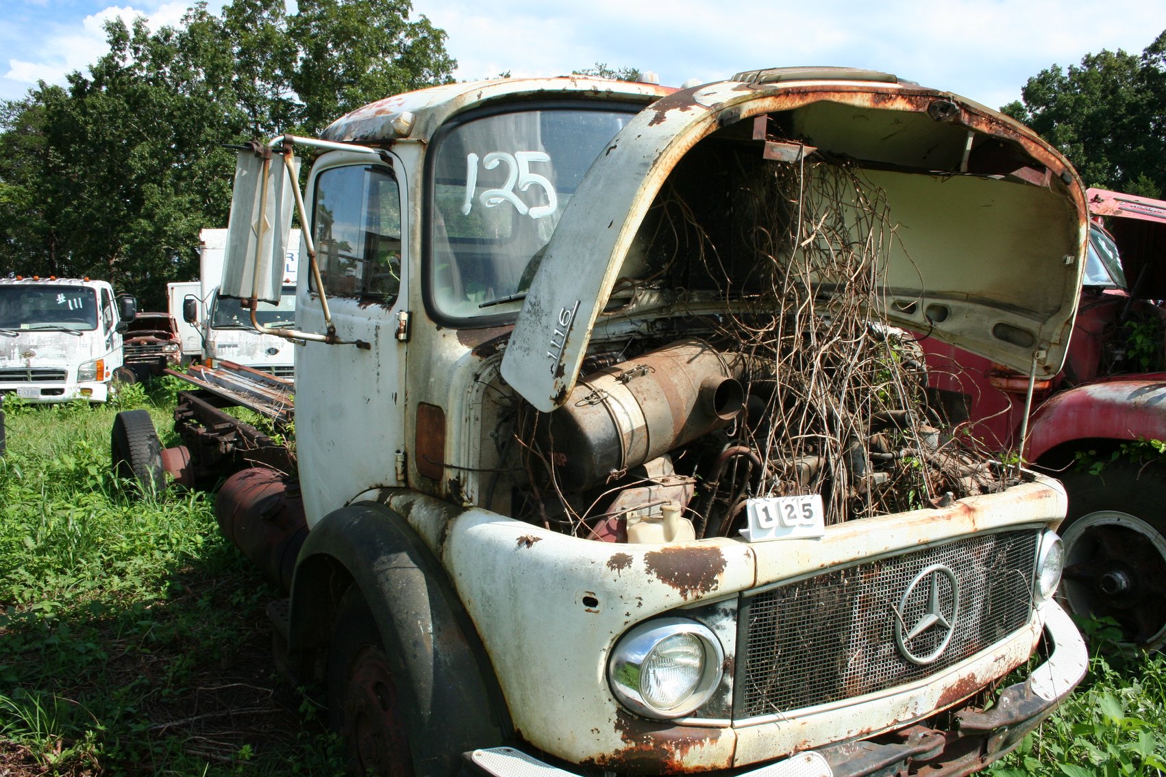 Image for Mercedes 1116   VIN #344814-20/32501   Cab & Chassis   Diesel   Scrap Metal Included