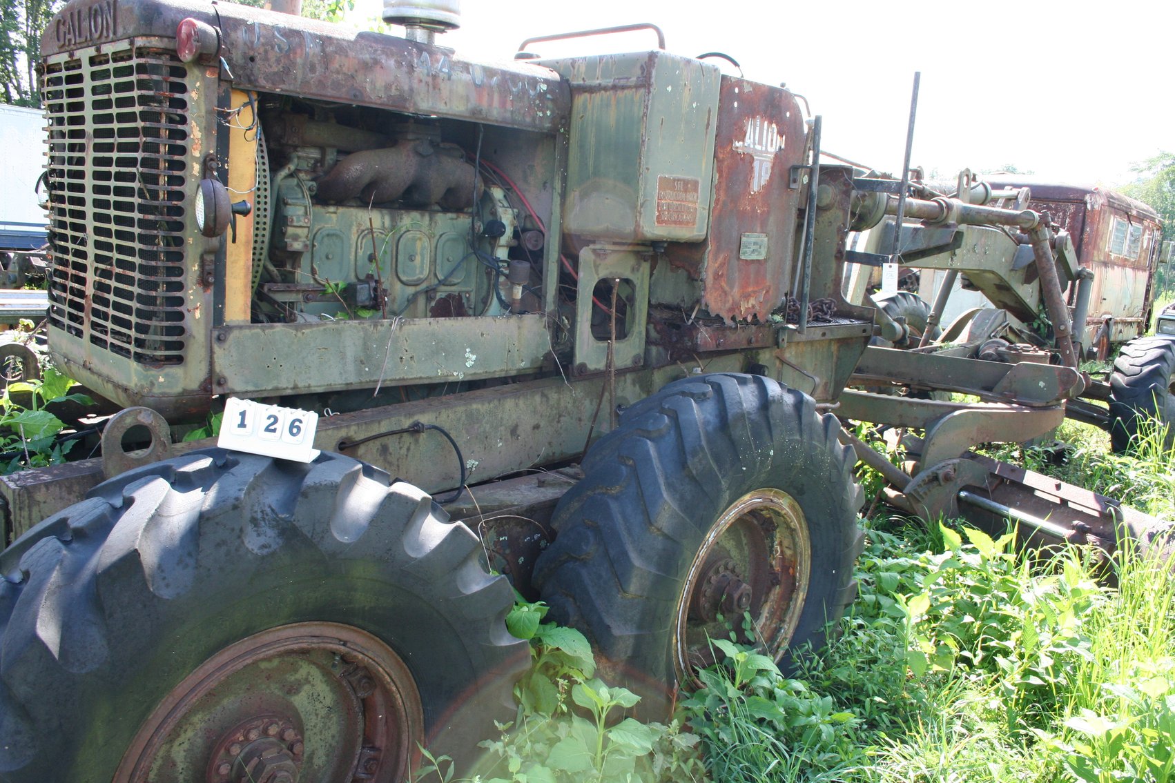 Image for 1967 Galion Motor Grader 118   US Dept of Navy   Model 11-0P-4   Serial #090132   115 HP   Diesel