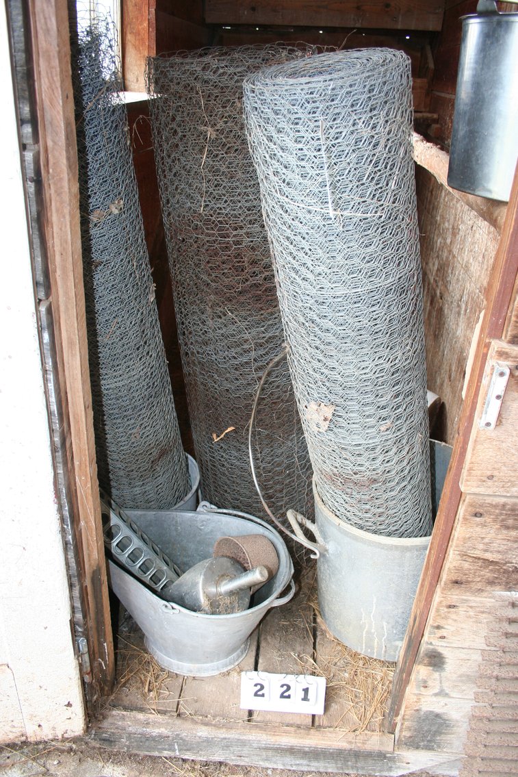 Image for Chicken Wire, Misc Buckets Etc