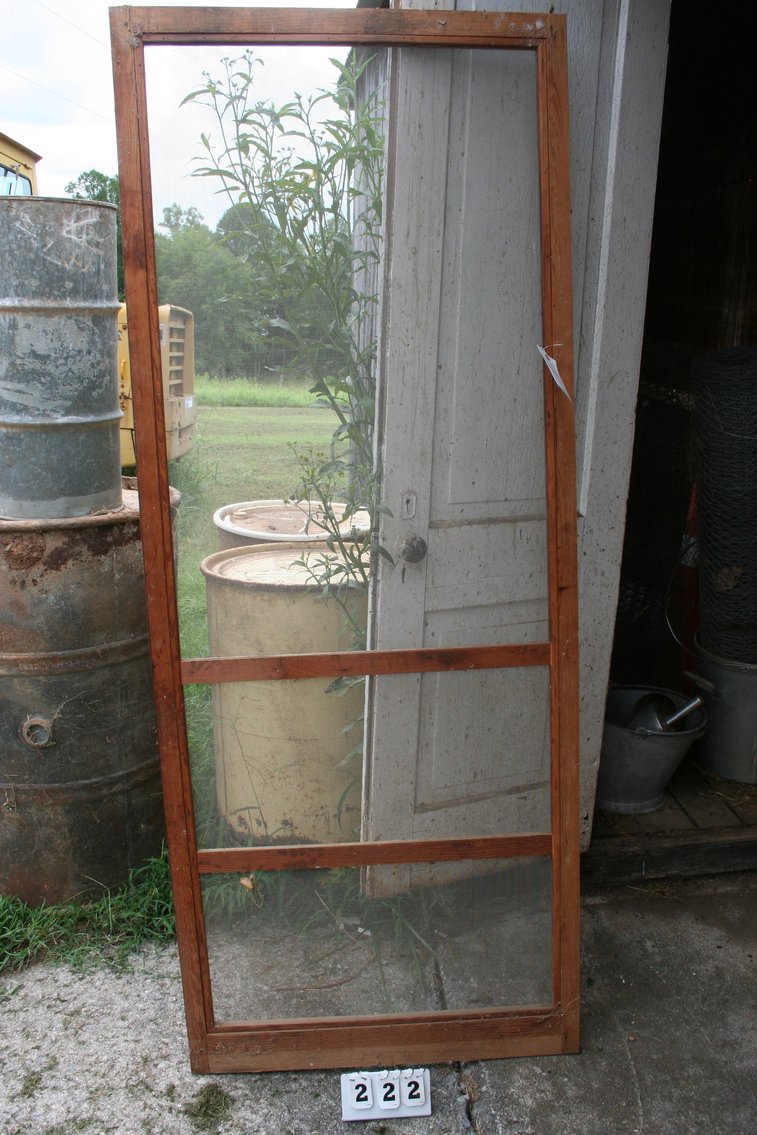 Image for Vintage Screen Door 32 X 81 1/2