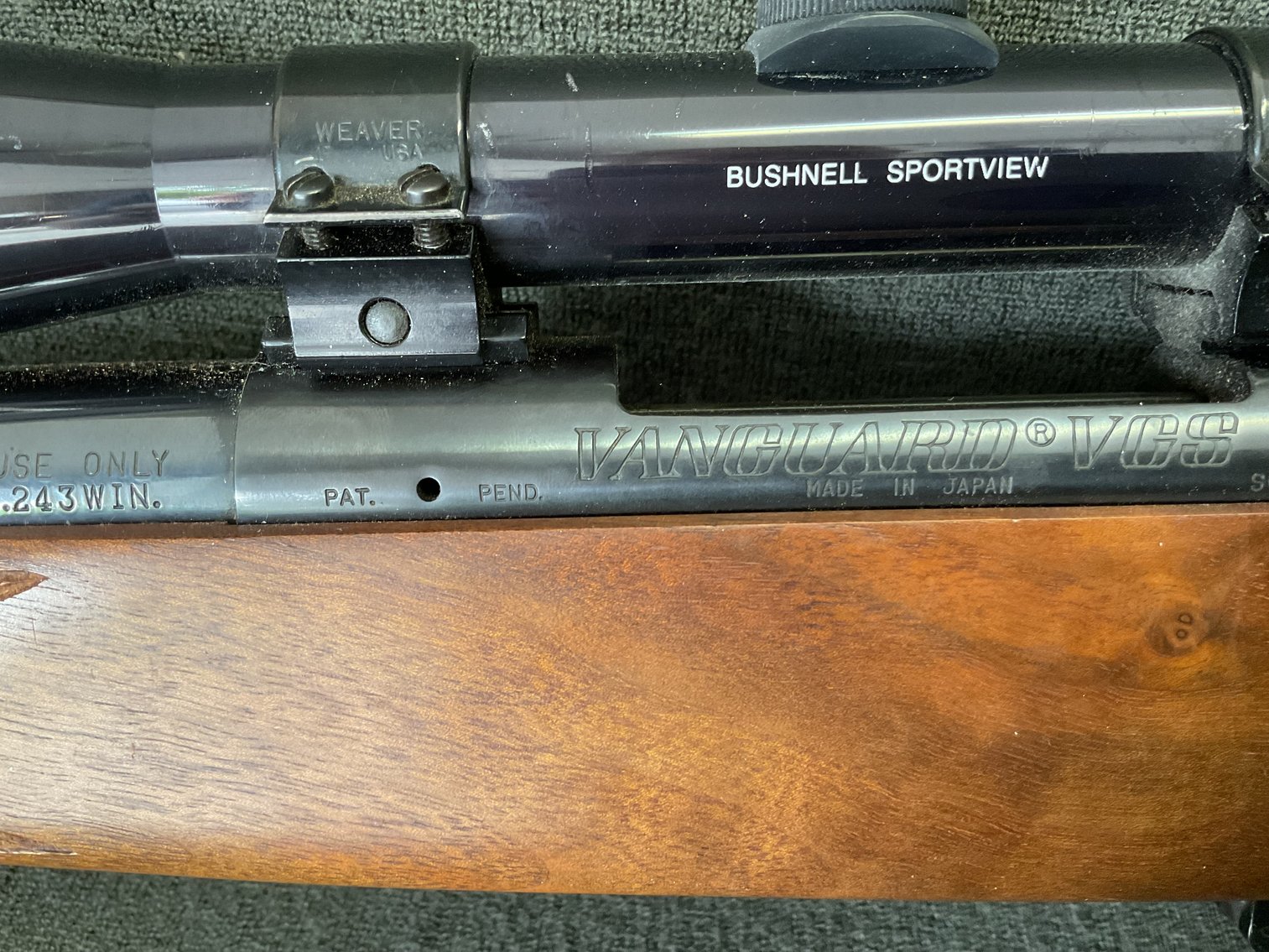 Image for Weatherby Vanguard VGS .243 Bolt Action Rifle