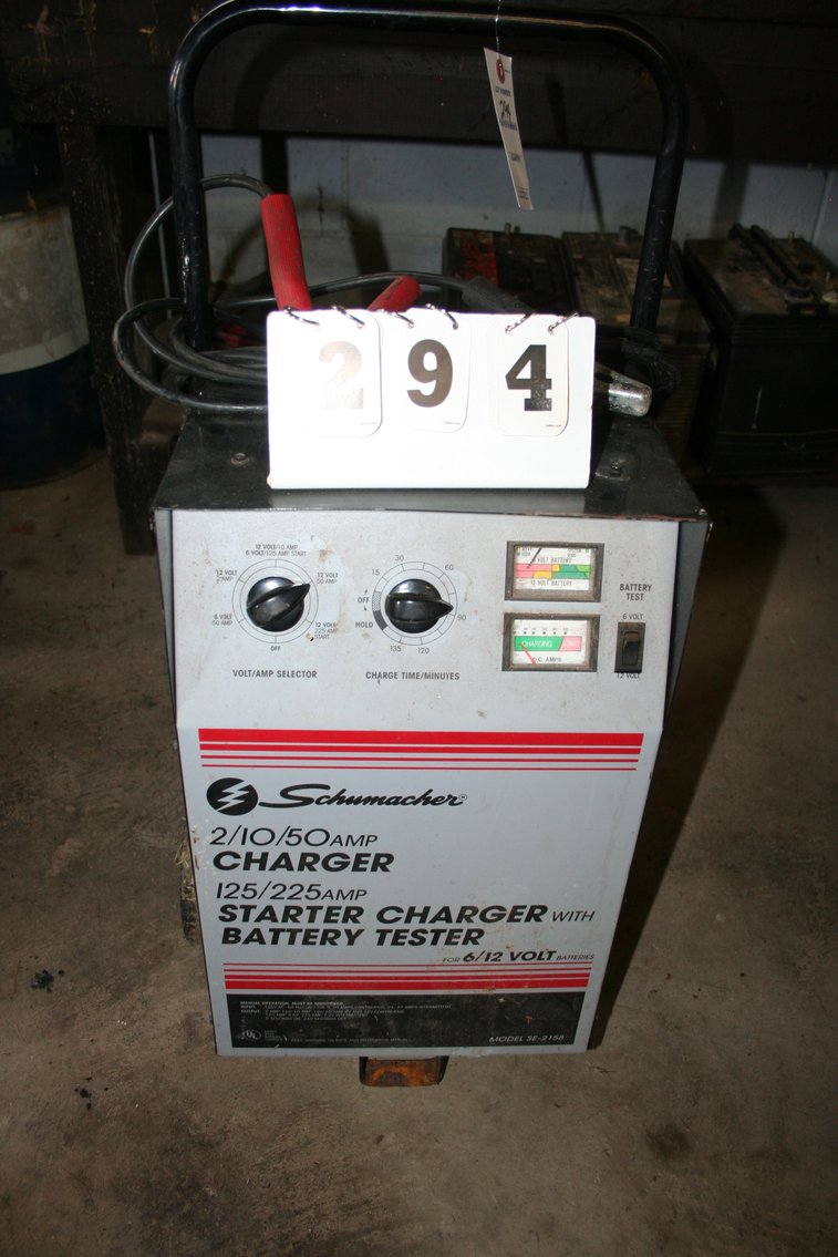 Image for Schumacker Battery Charger 6 & 12 Volt