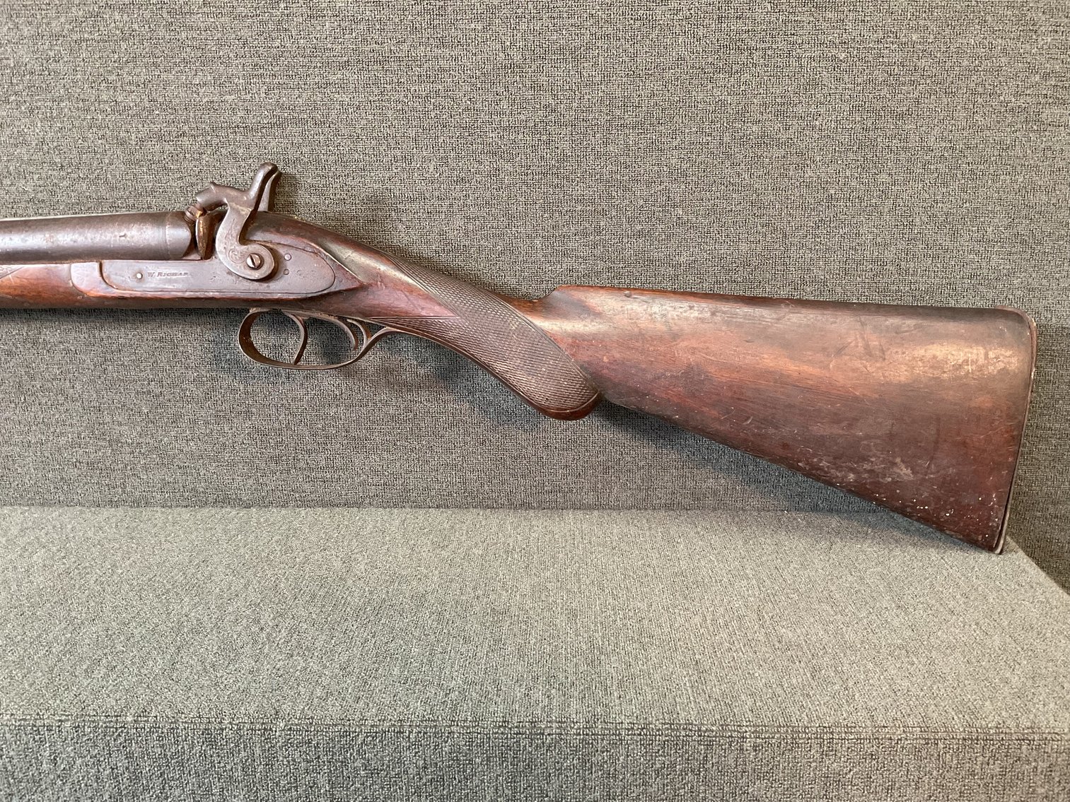 Image for Richard’s Double Barrel Muzzle Loading Percussion Cap Shot Gun .73 Cal