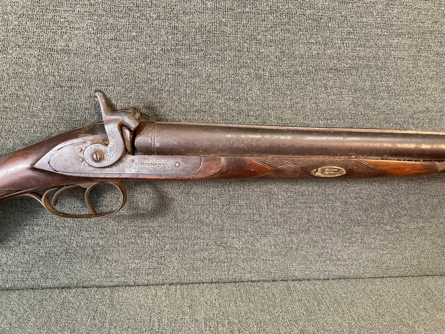 Image for Richard’s Double Barrel Muzzle Loading Percussion Cap Shot Gun .73 Cal