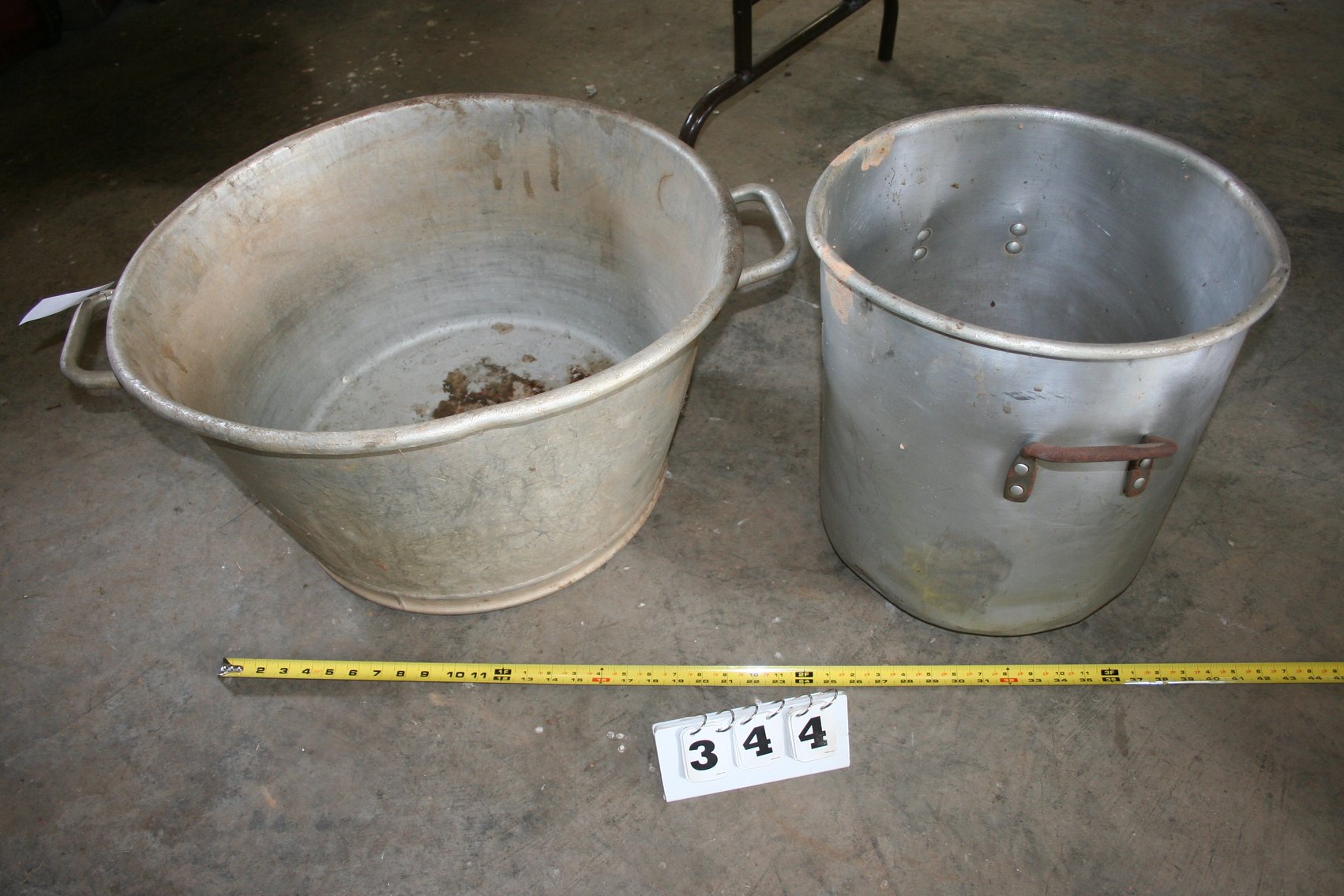 Image for Aluminum Buckets (2)