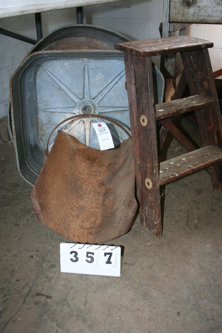 Image for Wash Tub, Step Stool, Etc