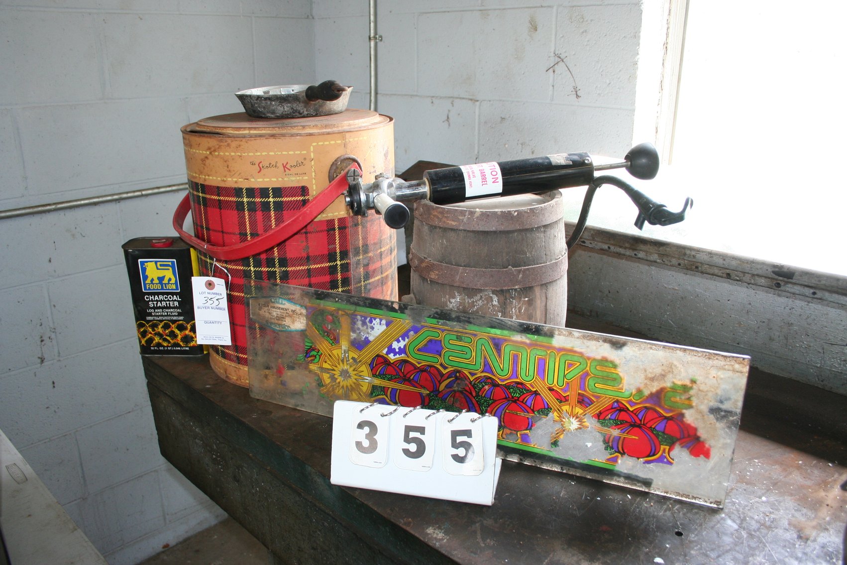 Image for Vintage Scotch Kooler & Wooden Keg Misc