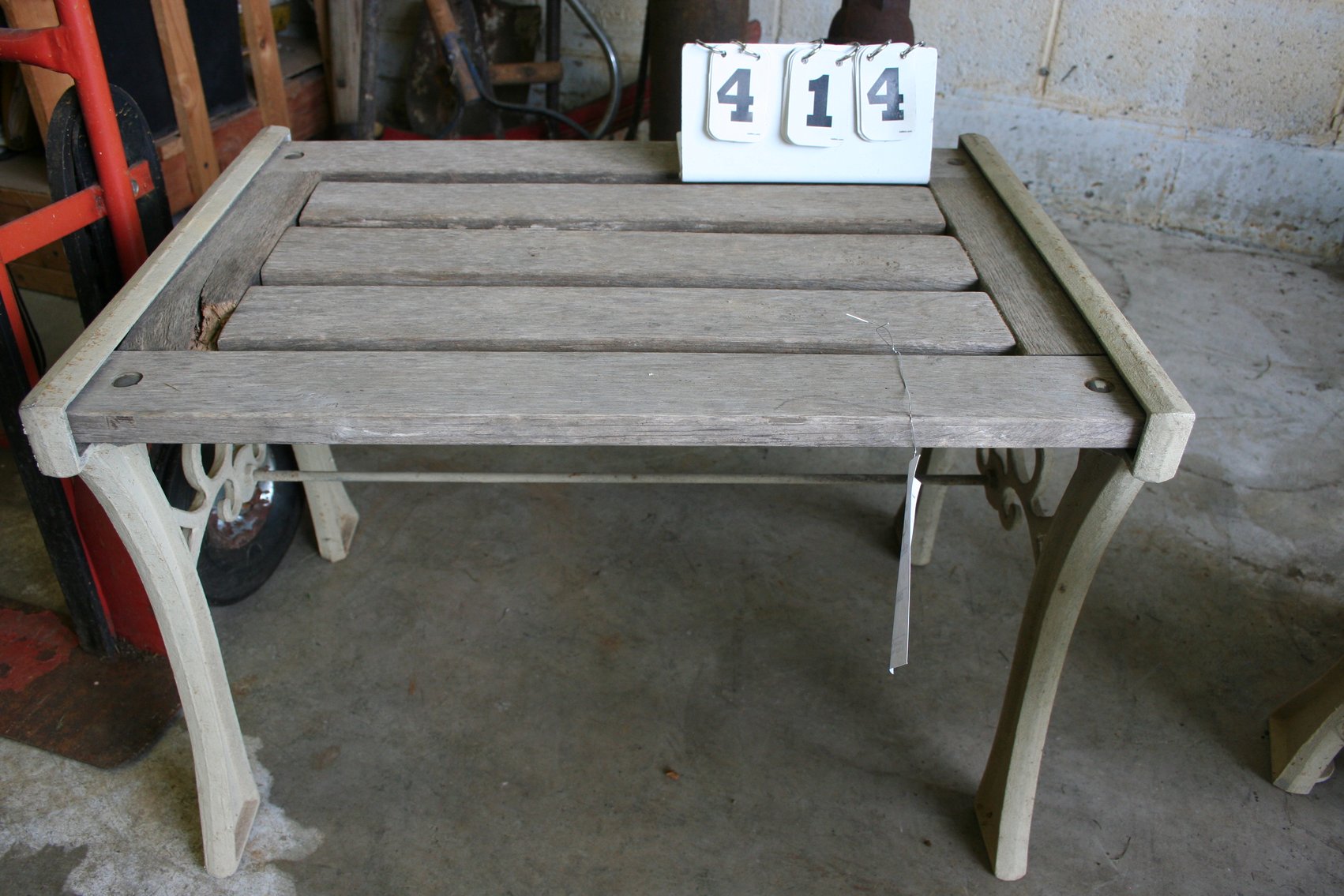 Image for Heavy Cast Iron Table