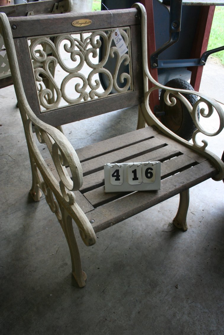 Image for Heavy Cast Iron Chair