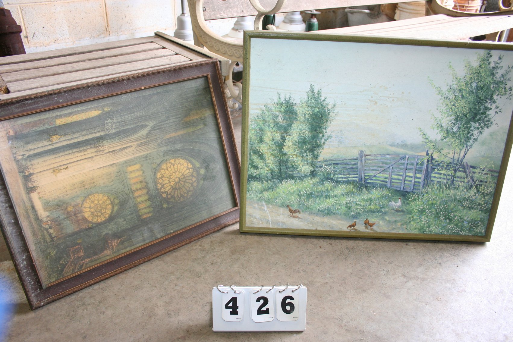 Image for 1 Oil Painting and 1 Print