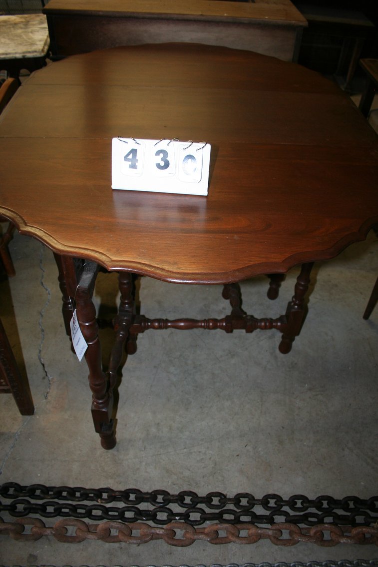 Image for Walnut 8 Gate Leg Table