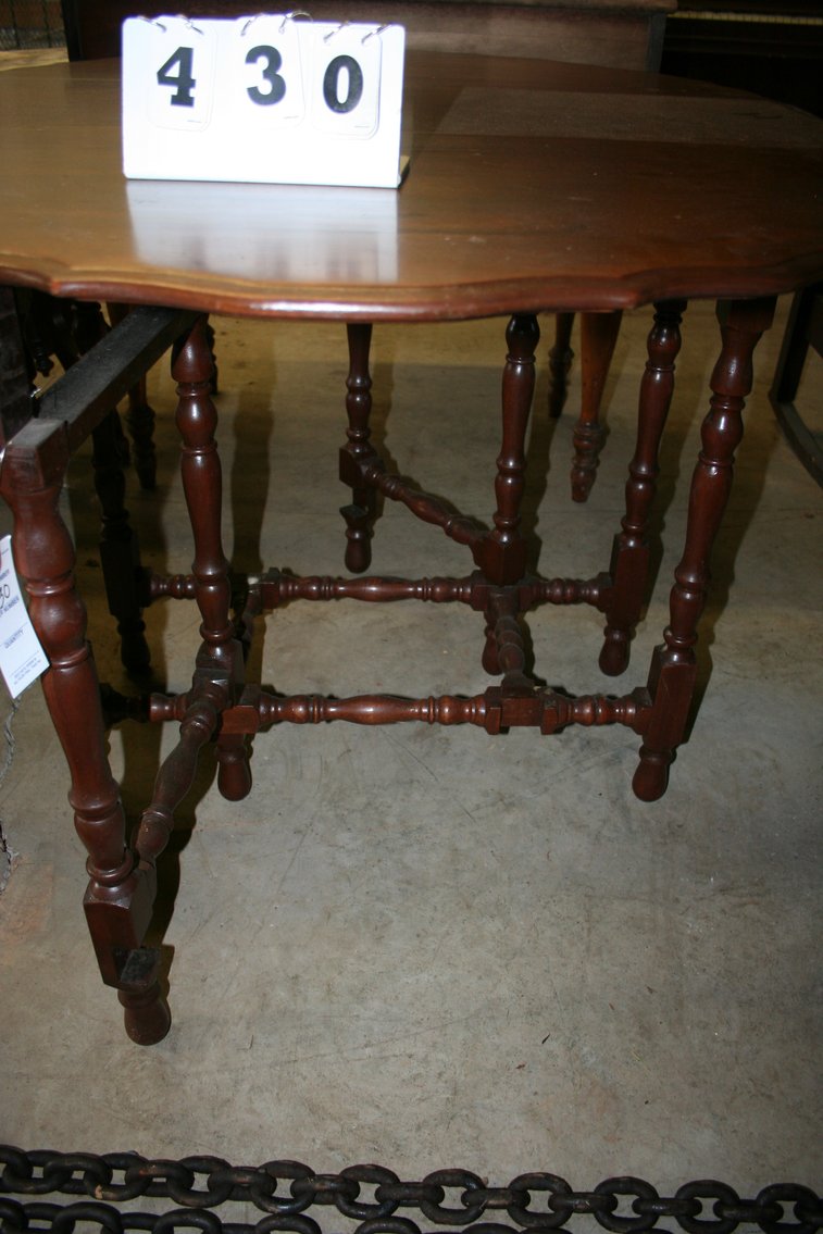 Image for Walnut 8 Gate Leg Table