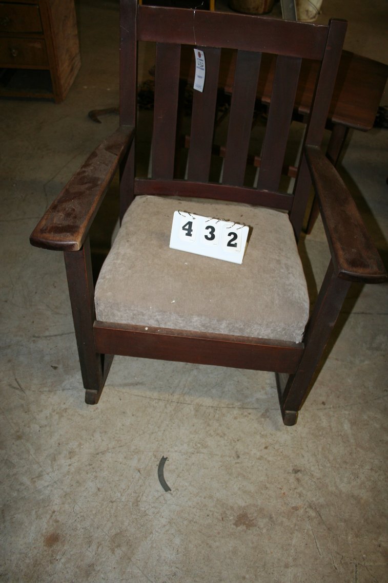Image for Vintage Mission Style Rocker