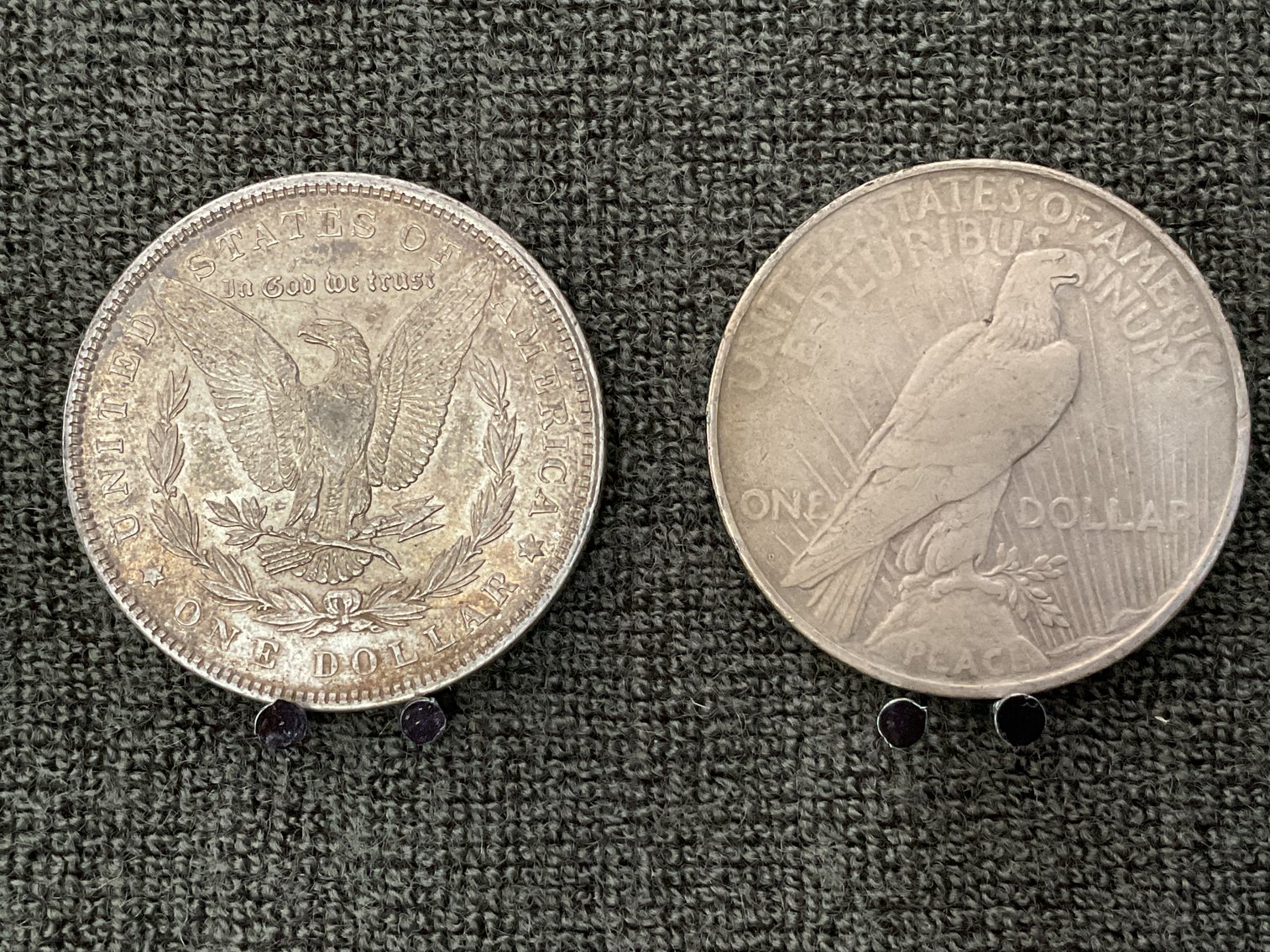 Image for 1886 Morgan & 1923 Peace Dollar