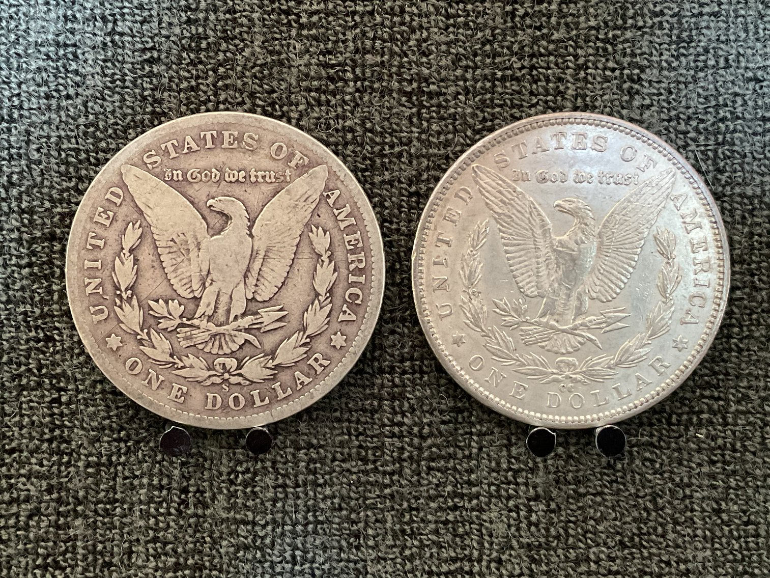 Image for Morgan Silver Dollars 1891-CC & 1901-S