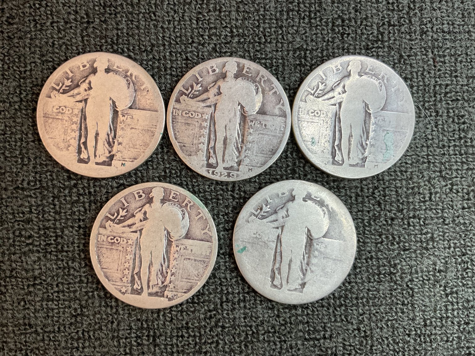 Image for Standing Liberty Quarter Dollars
