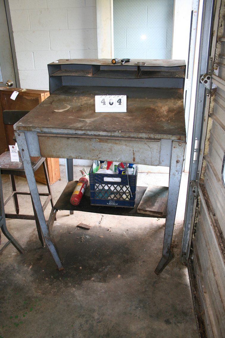 Image for Metal Service Writers Desk