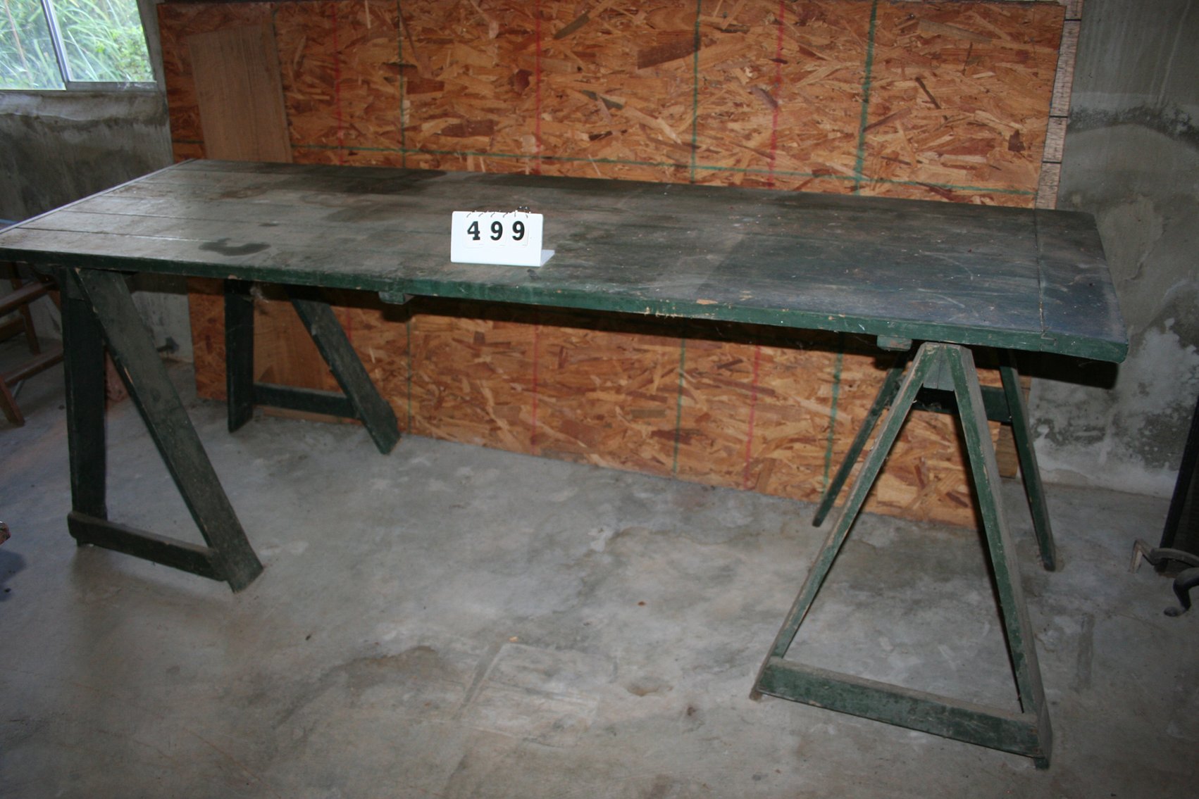 Image for Heavy Work Table & Saw Horses 93 X 30