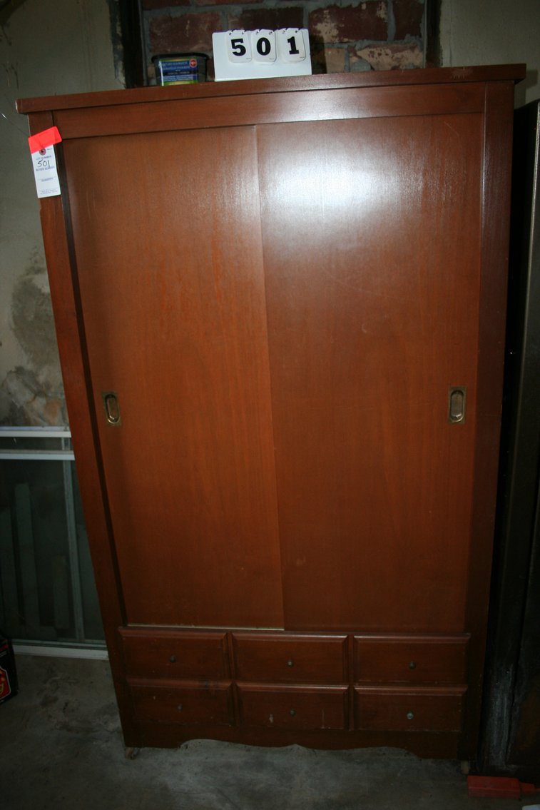Image for Wood Wardrobe