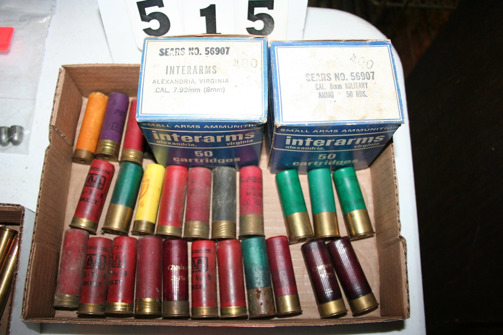 Image for Vintage Shot Gun Shells & 2 Collector Boxes (EMPTY)