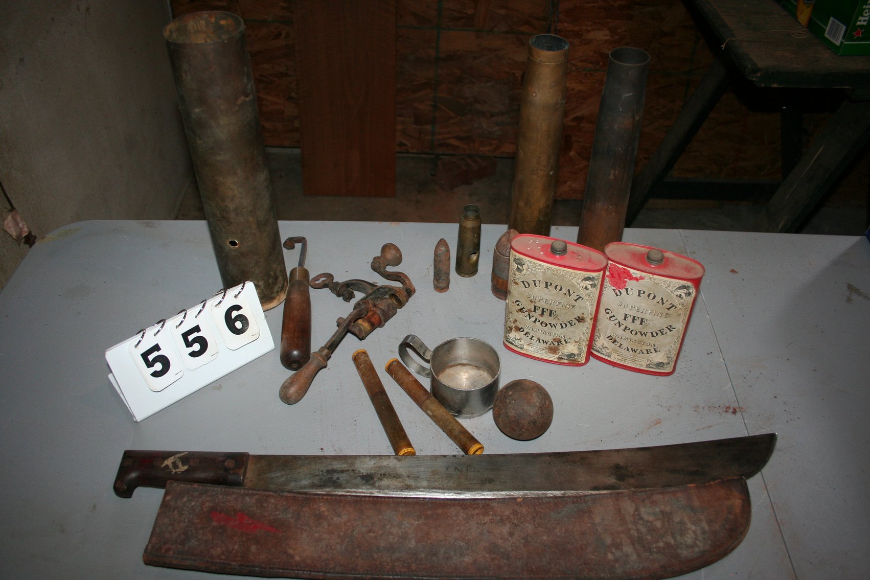 Image for Shell Casing, Hatchet, Misc Treasure