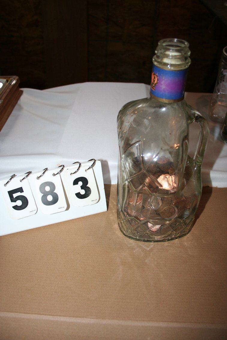 Image for Jug of Coins  US Pennies & Nickles